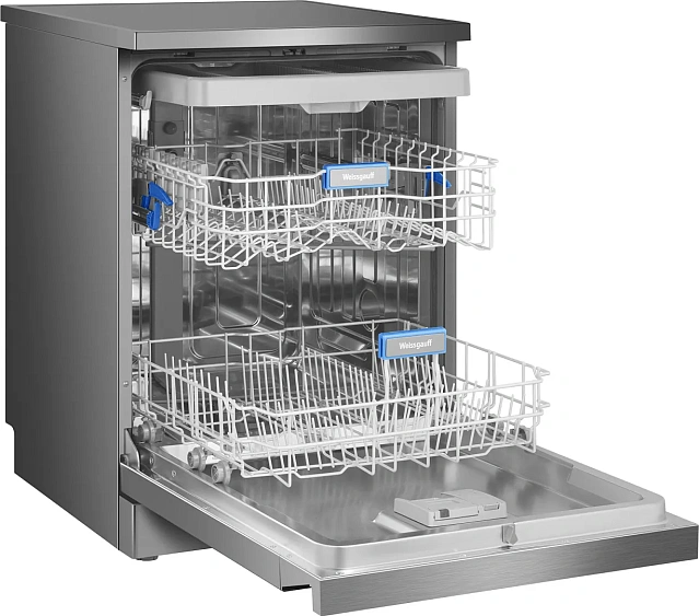 Посудомоечная машина WEISSGAUFF DW 6138 Touch Inverter Autoopen Inox