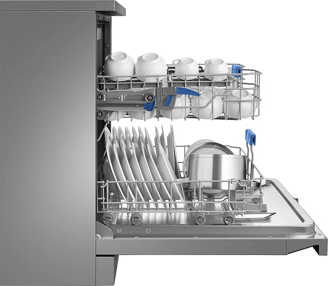 Посудомоечная машина WEISSGAUFF DW 6138 Touch Inverter Autoopen Inox