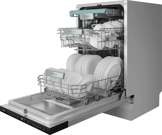 Посудомоечная машина WEISSGAUFF BDW 4535 D Inverter AutoOpen Timer Floor