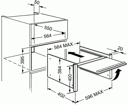 Аксессуар для техники SMEG pmo800ao9