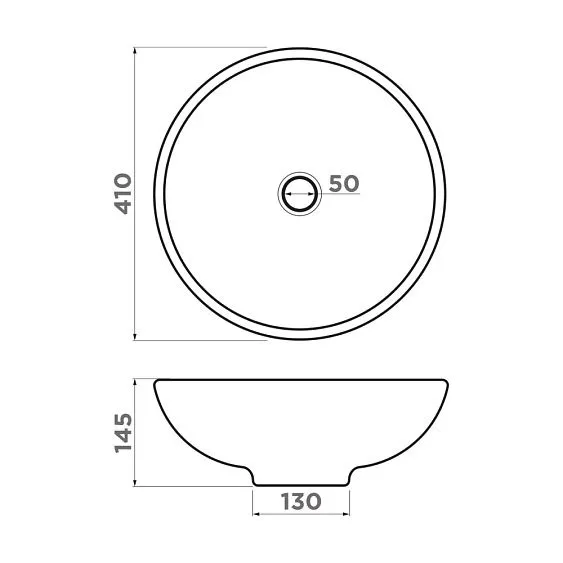 Раковина OMOIKIRI Hitomi-WH Marble (4972078)