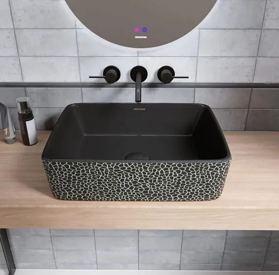 Раковина GROSSMAN GR-3016BBL