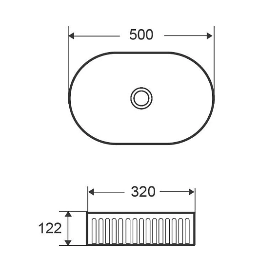 Раковина GROSSMAN GR-3062