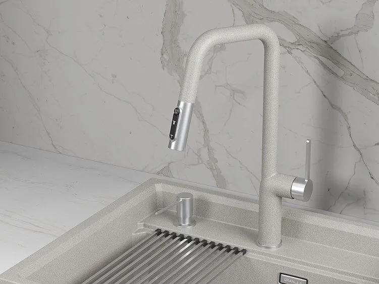 Смеситель GRANULA 9011 базальт