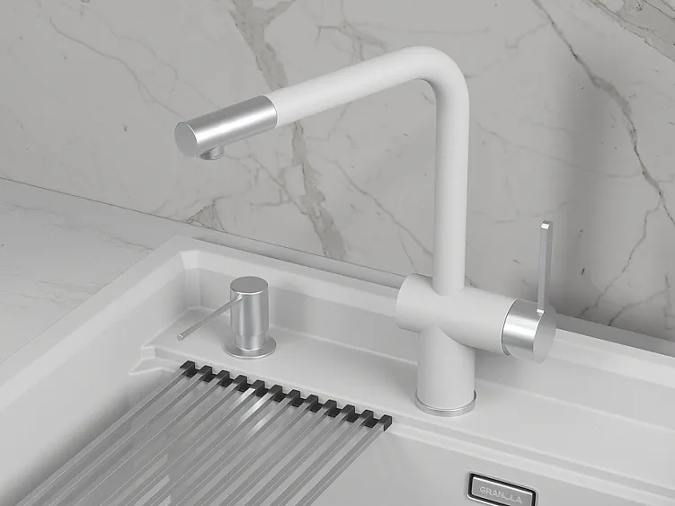 Смеситель GRANULA 5017 арктик