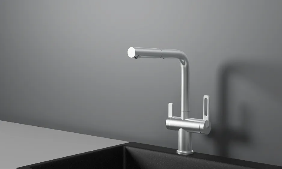 Смеситель GRANULA GR-8170 нержавеющая сталь