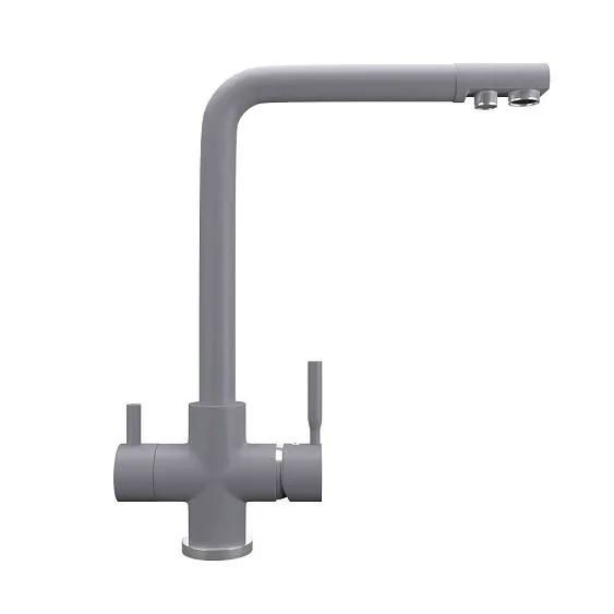 Смеситель MAUNFELD MFQT-16LGR светло-серый