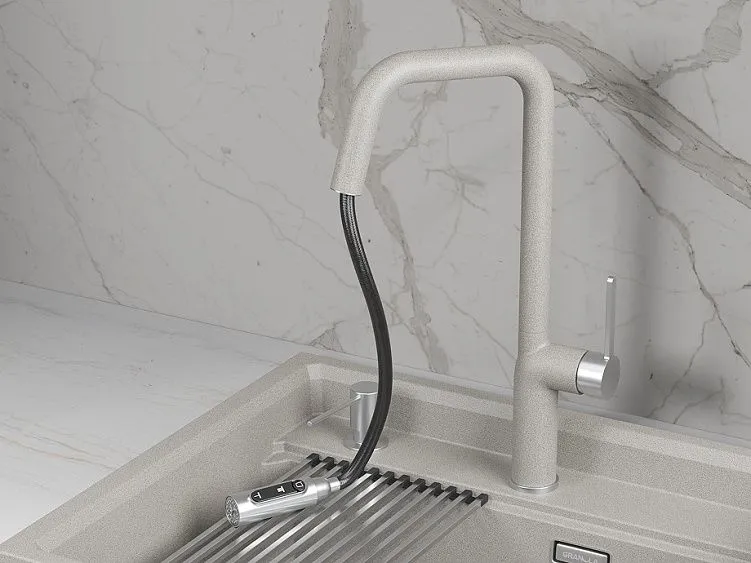 Смеситель GRANULA 9011 базальт