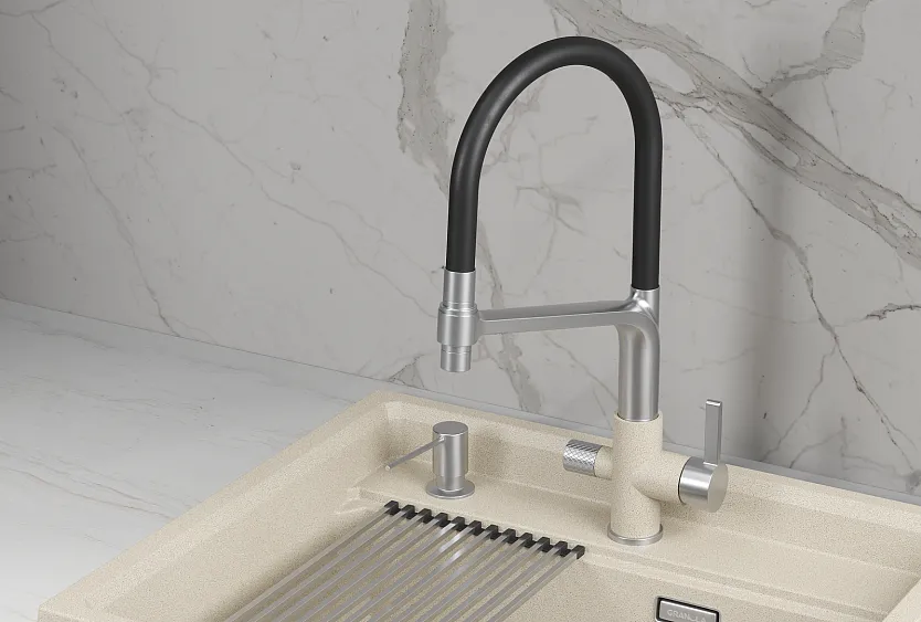 Смеситель GRANULA 5083 пирит