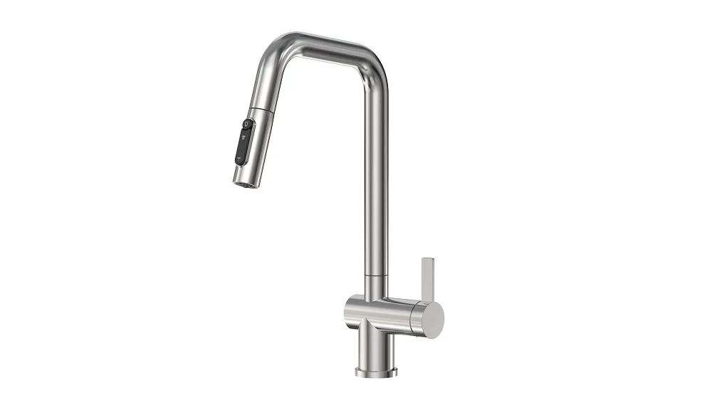 Смеситель GRANULA KS-7273 сталь сатин