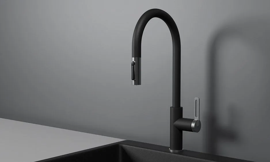 Смеситель GRANULA GR-8168 шварц