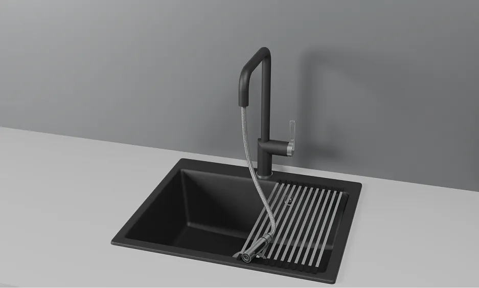 Смеситель GRANULA GR-8173 шварц