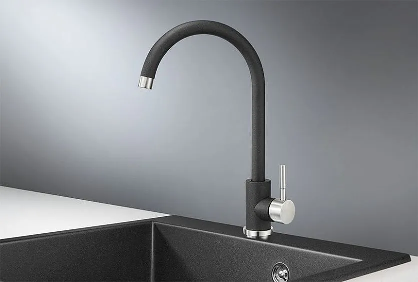 Смеситель GRANULA ST-4031 чёрный