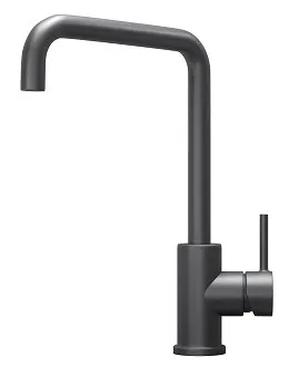 Смеситель GRANULA KS-7110 графит/матовый