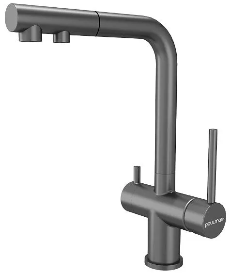 Смеситель PAULMARK SERPENTINE Se213222-GM-M