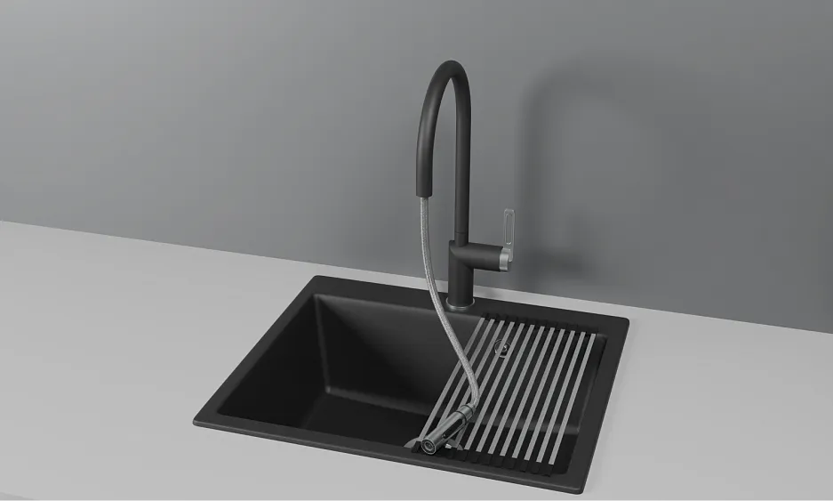 Смеситель GRANULA GR-8172 шварц