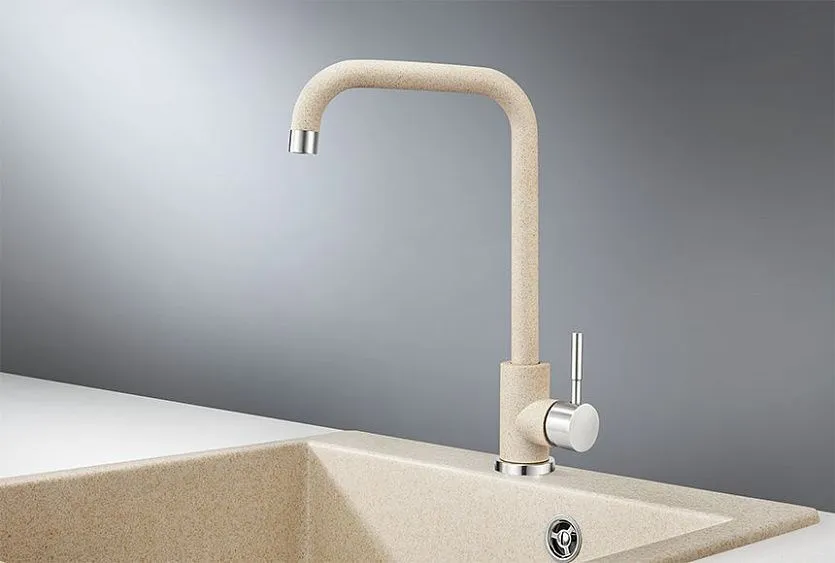 Смеситель GRANULA ST-4033 бежевый