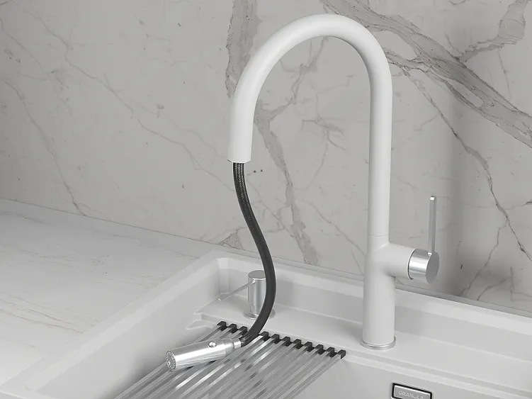 Смеситель GRANULA 9010 арктик