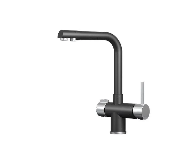 Смеситель GRANULA 5008 шварц