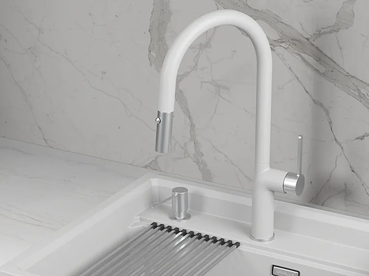 Смеситель GRANULA 9010 арктик