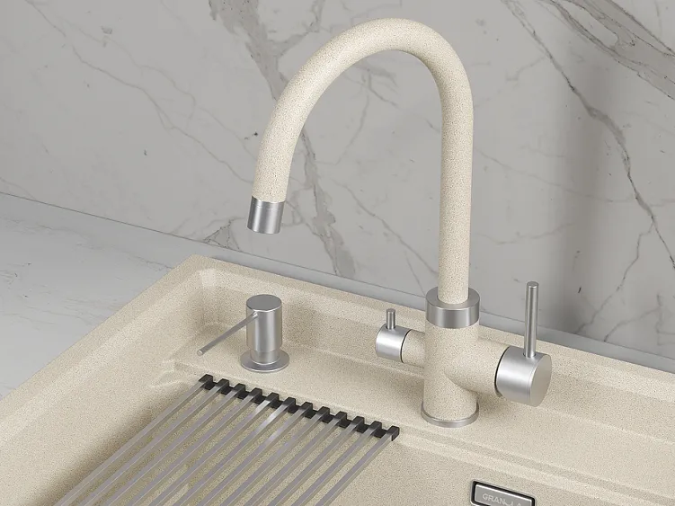 Смеситель GRANULA 5169 пирит