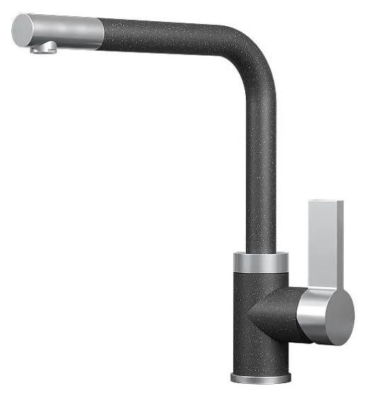 Смеситель GRANULA 5504 черный