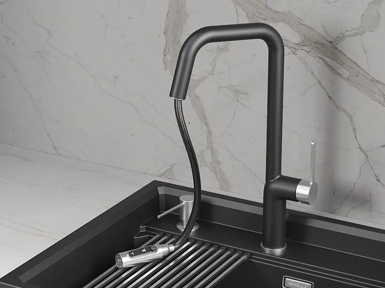 Смеситель GRANULA 9011 шварц