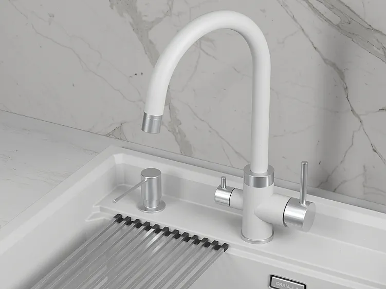 Смеситель GRANULA 5169 арктик