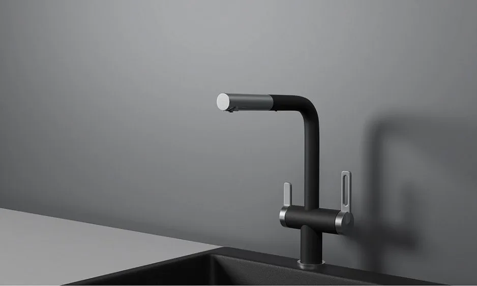 Смеситель GRANULA GR-8170 шварц