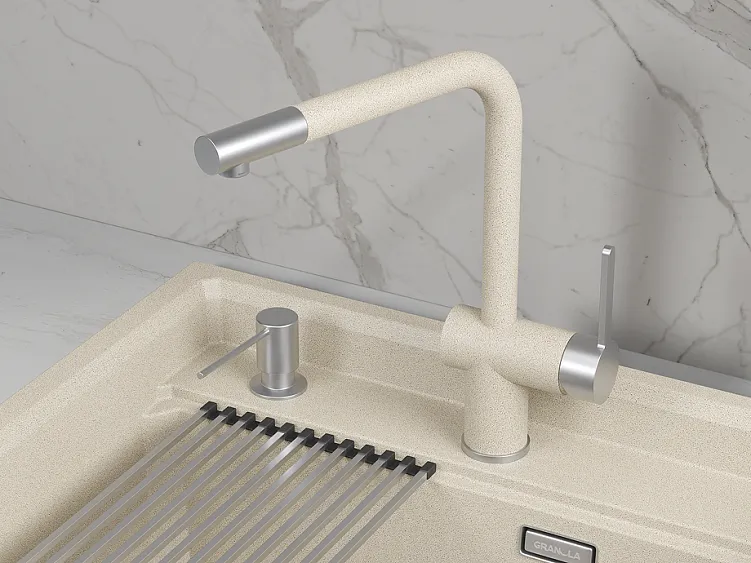 Смеситель GRANULA 5017 пирит