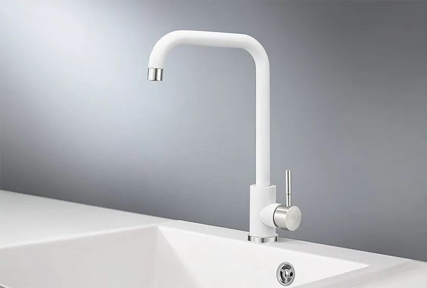 Смеситель GRANULA ST-4033 белый