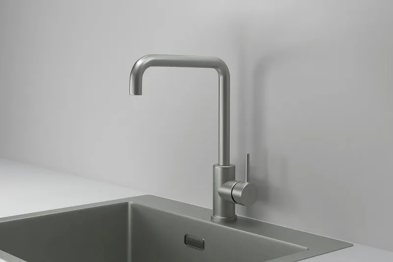 Смеситель GRANULA KS-7110 сталь/матовая