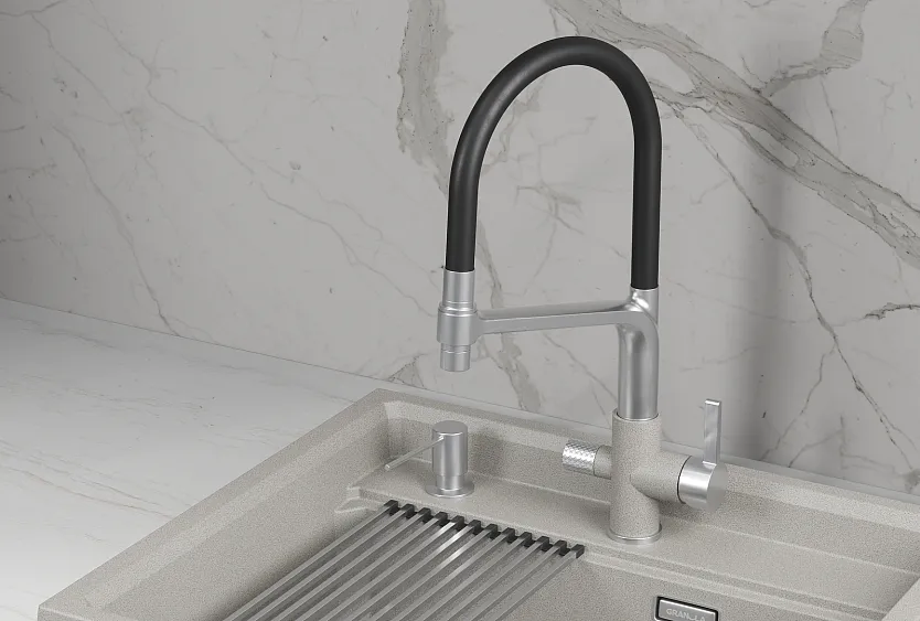 Смеситель GRANULA 5083 базальт