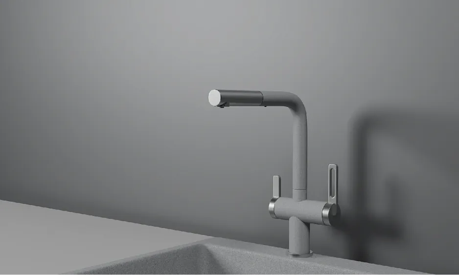 Смеситель GRANULA GR-8170 базальт