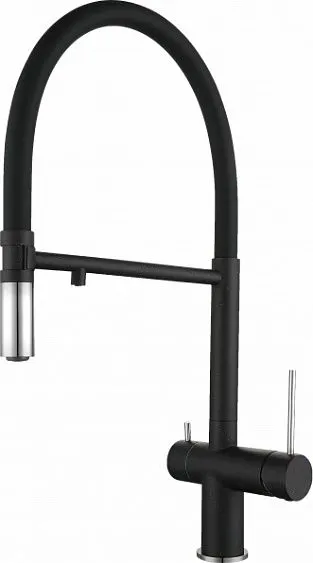 Смеситель RIVELATO Adria nero cromo