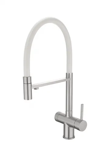 Смеситель EMAR ЕС-7024WHT Satin