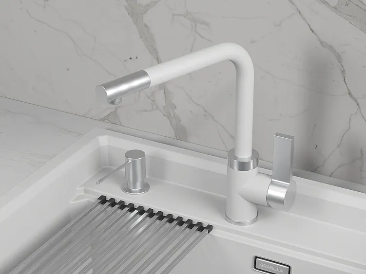 Смеситель GRANULA 5504 арктик