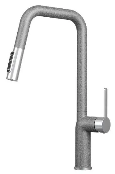 Смеситель GRANULA 9011 графит