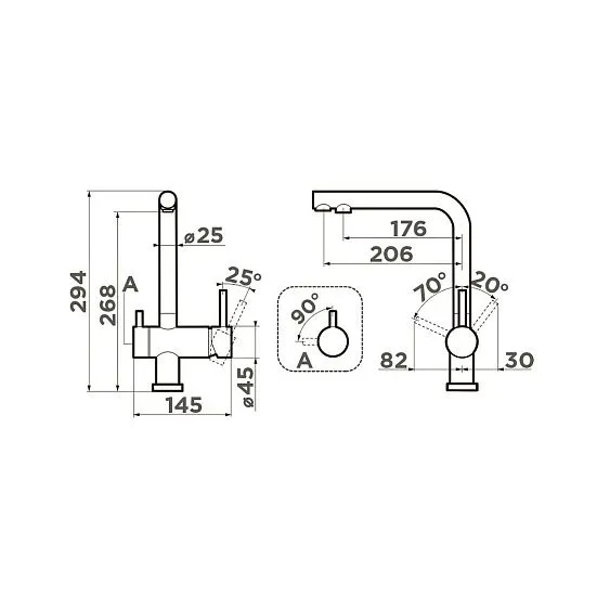 Смеситель OMOIKIRI Nagano-C латунь/хром (4994146)