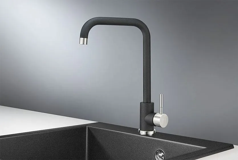 Смеситель GRANULA ST-4033 чёрный