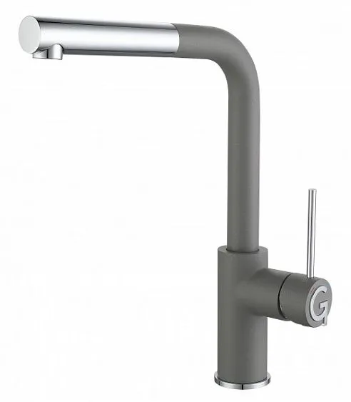 Смеситель RIVELATO Albano grigio metallizzato cromo