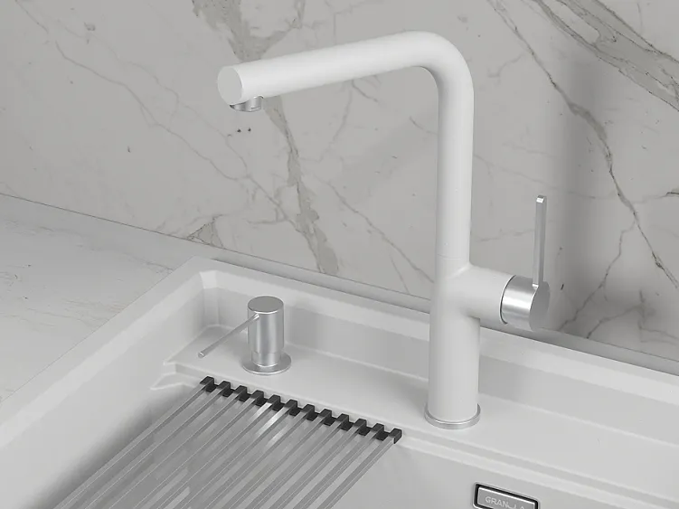 Смеситель GRANULA 9502 арктик