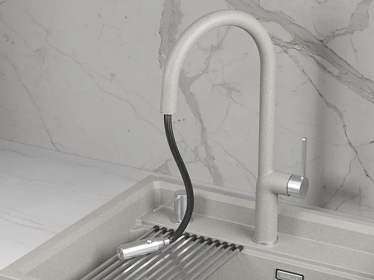 Смеситель GRANULA 9010 базальт