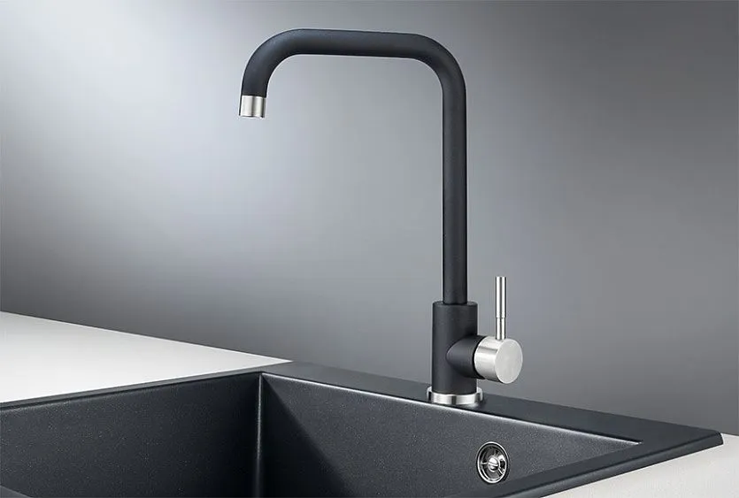 Смеситель GRANULA ST-4033 шварц