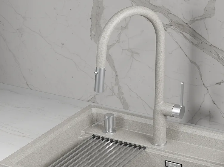 Смеситель GRANULA 9010 базальт