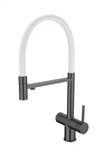 Смеситель EMAR ЕС-7024WHT PVD Dark