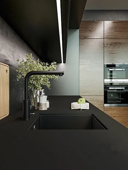 Смеситель EMAR ЕСВ-7015 black