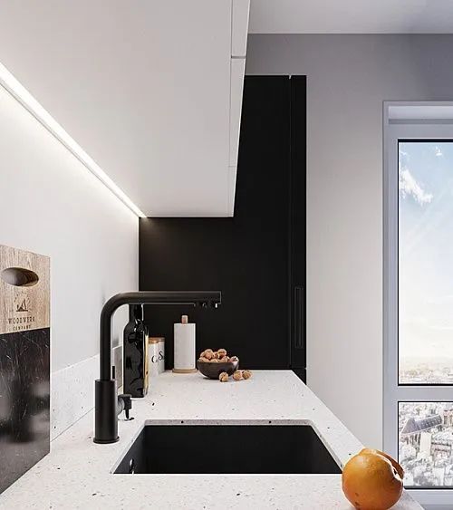 Смеситель EMAR ЕСВ-7015 black