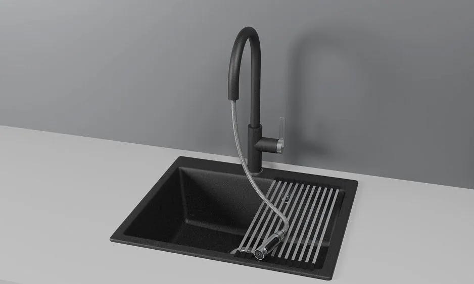 Смеситель GRANULA GR-8168 черный