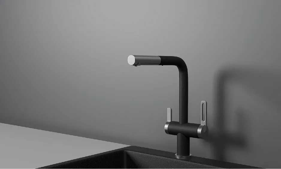 Смеситель GRANULA GR-8170 черный